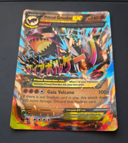 Pokemon Primal Groudon EX(Omega) Holo Rare 86/160 XY Primal Clash 2014 - Image 2