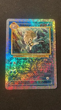 Omastar [Reverse Holo] #58 Pokemon Legendary Collection! NEAR MINT CONDITION! - Image 1
