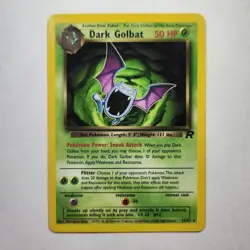 Dark Golbat 24/82 - Unlimited Rare - Pokemon TCG - Team Rocket - LP - Image 1