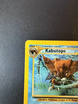 Kabutops 25/75 - Neo Discovery Rare Pokemon Vintage WOTC LP/MP 25/75 - Image 2