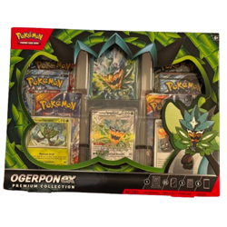 🔥 Brand New Pokemon TCG: Ogerpon ex Premium Collection Box - 6 Booster Packs🔥 - Image 1