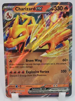 Charizard ex 161 SVP Black Star Promo Pokemon Super-Premium Collection NM/M - Image 1