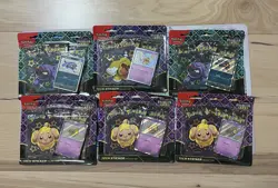 Pokemon Tcg: (Lot of 6) Paldean Fates Tech Sticker Collection - Sealed - Image 1