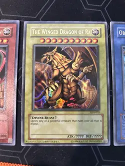 Yu-Gi-Oh! TCG - Slifer, Obelisk & Ra Ultra Rare Promos GBI-001, 002 & 003 - Image 3