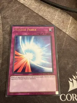 Mirror Force LCKC-EN053 Ultra Rare Yugioh Legendary Collection Kaiba Mint - Image 1