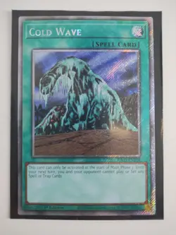 Cold Wave (Platinum Secret Rare) RA03-EN104 Quarter Century Bonanza 1st Edition - Image 1