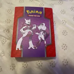 Lot Of 11 - Pokemon 2015 Collector Mini Album Binder Mewtwo (Holds 60 Cards) - Image 2