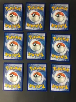 Lot of 9, Pokemon Different Full Art Cards Near Mint - Image 2