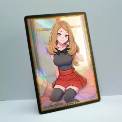 SERENA Waifu Anime Card LIMITED 1/1 Custom TCG Holo Goddess Story ACG T11673 - Image 2