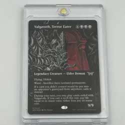Valgavoth Terror Eater Magic The Gathering Secret Lair Pig Hands Foil MTG Card - Image 1