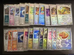 Japanese Pokeball/Masterball Card Lot Terastal Festival And 151 - Image 1