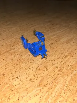 BAKUGAN Terrorcrest 90g Blue & Gold GUNDALIAN INVADERS Battle Gear With Card - Image 2