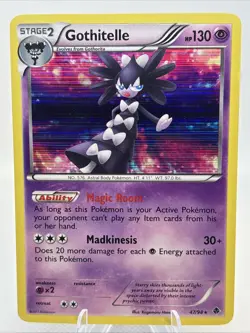 Gothitelle 47/98 Holo Rare B & W 2: Emerging Powers 2011 Pokemon Card - Image 1