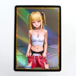 Waifu Anime Card LIMITED 1/1 Custom TCG Holo Goddess Story ACG T11553 - Image 1