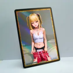 Waifu Anime Card LIMITED 1/1 Custom TCG Holo Goddess Story ACG T11553 - Image 2