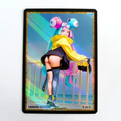 IONO Waifu Anime Card LIMITED 1/1 Custom TCG Holo Goddess Story ACG T11612 - Image 1
