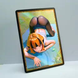 GARDENIA Waifu Anime Card LIMITED 1/1 Custom TCG Holo Goddess Story ACG T11599 - Image 2