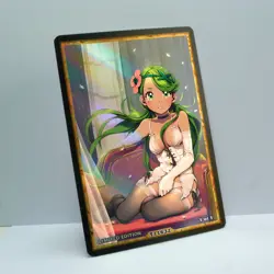 MALLOW Waifu Anime Card LIMITED 1/1 Custom TCG Holo Goddess Story ACG T11632 - Image 2