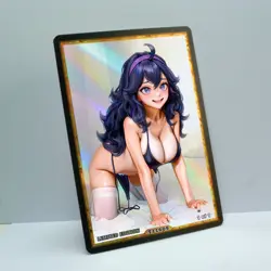 Waifu Anime Card LIMITED 1/1 Custom TCG Holo Goddess Story ACG T11609 - Image 2