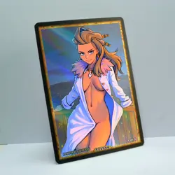 Waifu Anime Card LIMITED 1/1 Custom TCG Holo Goddess Story ACG T11544 - Image 2