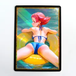 MAY Waifu Anime Card LIMITED 1/1 Custom TCG Holo Goddess Story ACG T11642 - Image 1