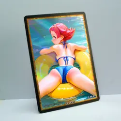 MAY Waifu Anime Card LIMITED 1/1 Custom TCG Holo Goddess Story ACG T11642 - Image 2