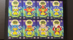 Pokemon Collectoons Halloween Card Lot Pikachu Poncho 8 Cards - Image 2