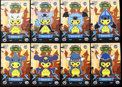 Pokemon Collectoons Halloween Card Lot Pikachu Poncho 8 Cards - Image 1