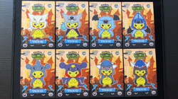 Pokemon Collectoons Halloween Card Lot Pikachu Poncho 8 Cards - Image 2