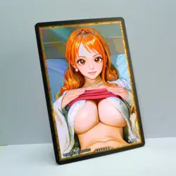 NAMI Waifu Anime Card LIMITED 1/1 Custom TCG Holo Goddess Story ACG T11652 - Image 2