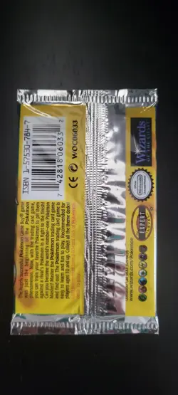 3 Unopened Pokemon 11 Card Packs. 2 Are On Yellow Cards. - Image 1