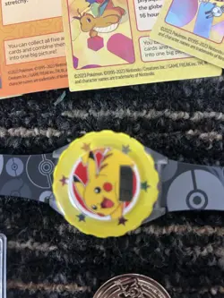 LOT OF POKEMON ITEMS TINS, WATCH, CARDS - Image 3