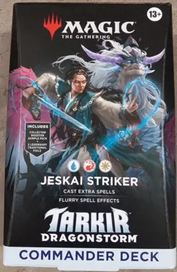 MTG MAGIC THE GATHERING TARKIR DRAGONSTORM JESKAI STRIKER COMMANDER DECK NEW - Image 1