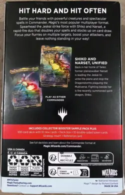 MTG MAGIC THE GATHERING TARKIR DRAGONSTORM JESKAI STRIKER COMMANDER DECK NEW - Image 2