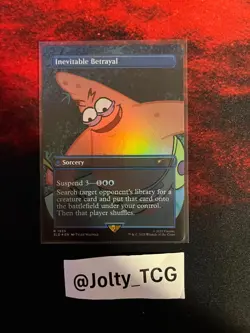 Inevitable Betrayal (Rainbow Foil) Secret Lair Drop Foil - Image 1