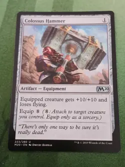MTG Colossus Hammer - Core Set 2020 (M20) - NM - Image 1