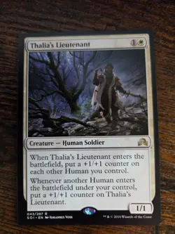 Thalia's Lieutenant Shadows over Innistrad Regular - Image 1