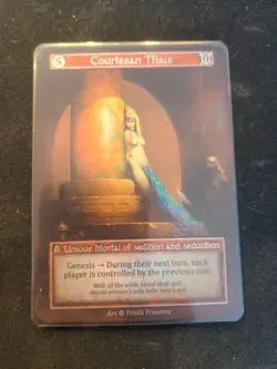 Courtesan Thais Alpha Foil Very Clean Sorcery Contested Realm - Image 1