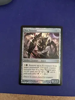 FOIL Hex Parasite X1 MTG Magic the Gathering New Phyrexia Rare - Image 1