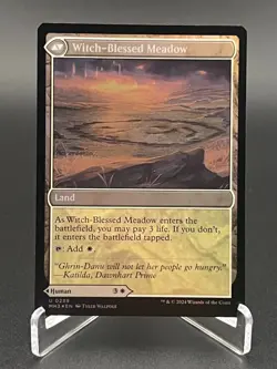 Witch Enchanter || Witch-Blessed Meadow (Foil, #239, NM) Modern Horizons 3 (MH3) - Image 2