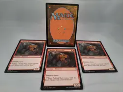 Charging Monstrosaur, Playset. MTG, Uncommon Creature Dinosaur. VG/NM, Free P&P - Image 2