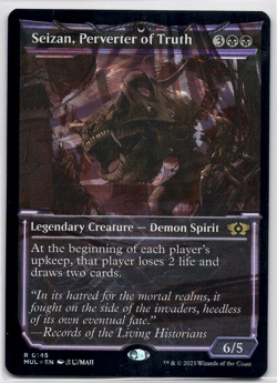 Seizan, Perverter of Truth (Halo Foil) (Final Fantasy) [FIN] (MTG) Magic - Image 1