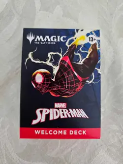 Magic The Gathering GREEN DECK-Marvel Spiderman Welcome Deck - Image 1