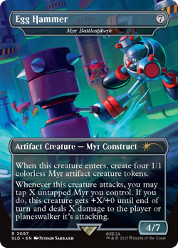 Egg Hammer 2097 | Near Mint FOIL | Secret Lair Drop SLD Magic MTG - Image 1