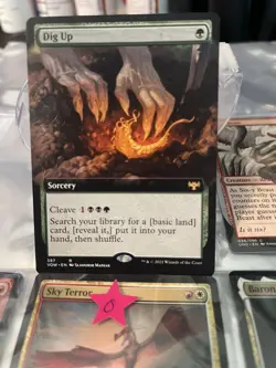 Dig Up (Extended Art) Innistrad: Crimson Vow Regular - Image 1