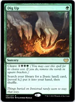 Dig Up - FOIL - Innistrad: Crimson Vow - 197 LP - Image 1