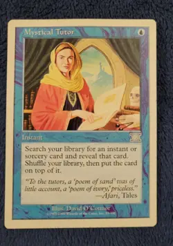 MTG Magic - Mystical Tutor - 6th Sixth Edition 83/350 MP - Image 1