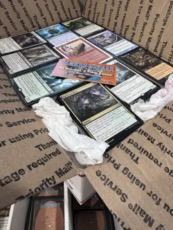 🧙17lbs+ 4200+ UNSEARCHED Magic The Gathering Bulk Lot LP/NM w/ Rares & Foils‼ - Image 1