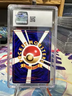 1997 Pokemon TCG Pocket Monsters Japanese Fossil Set Holo Hypno #97 - CGC 8 - Image 2