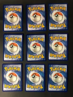 Lot of 9, Pokemon Different Full Art Cards Near Mint - Image 2